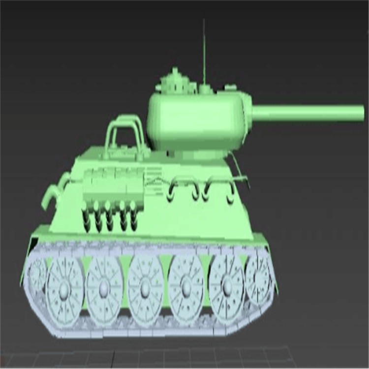 太湖充气军用坦克模型